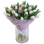 Букет из тюльпанов