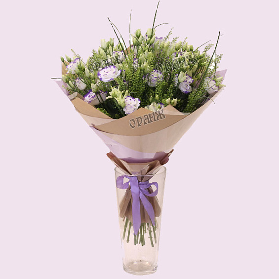 Букет из лизиантуса — фото 1