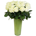 Роза микс белая 60 см